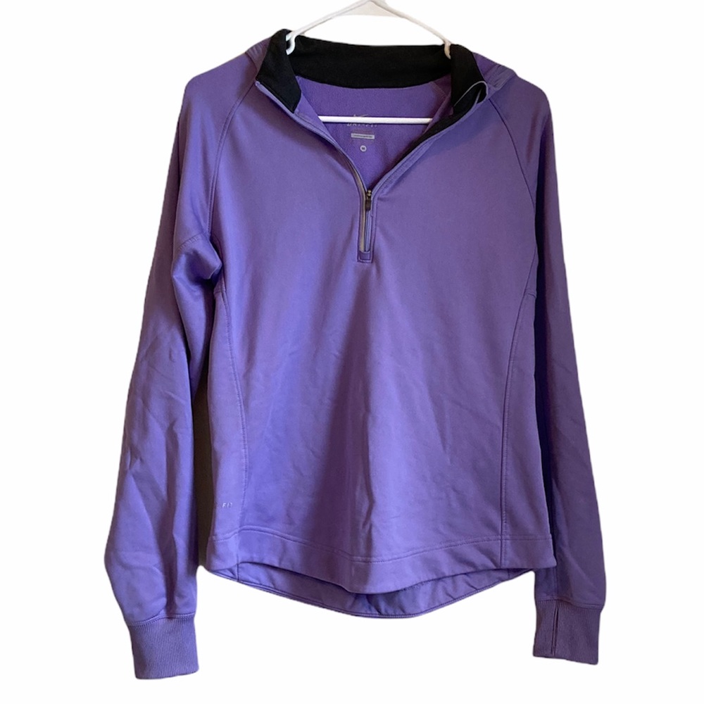 Women’s Purple Nike Dri Fit Sweatshirt Medium